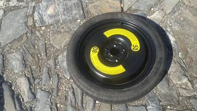 dojezdové kolo - rezerva 18 5x112 na ŠKODA VW SEAT - Tovačov - Bazar