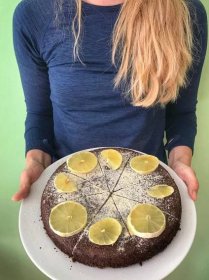 Mallorský citronový koláč :: Valkazazdravi