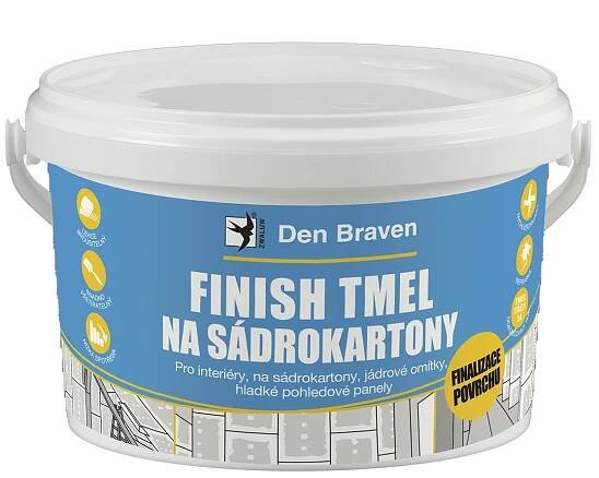 Den Braven FINISH TMEL Spárovací stěrka sádrokartonářská finální 14 kg