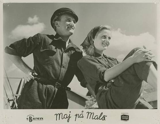 Bernhard Sönnerstedt, Inga Landgré - Maj på Malö - Fotosky