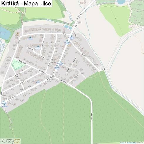 Krátká - mapy | Kurzy.cz