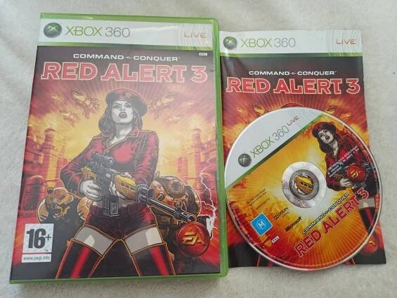 Xbox 360 Command and Conquer Red Alert 3