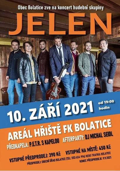 Koncert skupiny JELEN