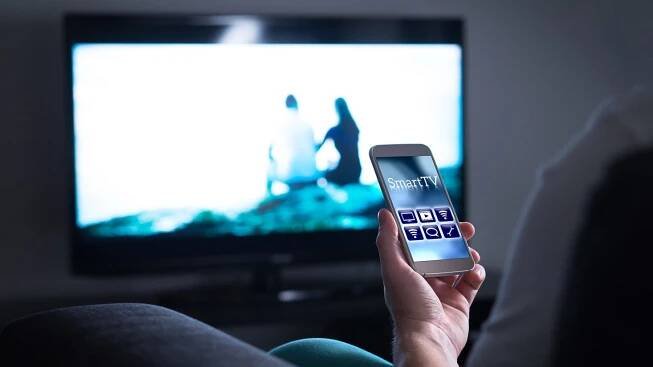 ovládání TV mobilem