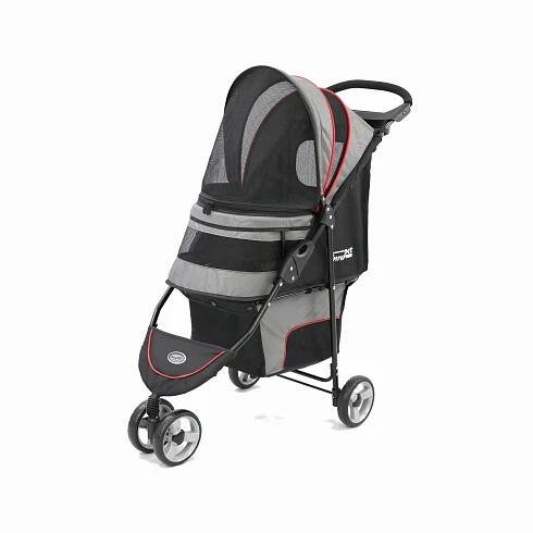 Kočárek Innopet Buggy Avenue - Shiny Grey/Red