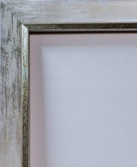 JEŽÍŠ KRISTUS | TRNOVÁ KORUNA, OBRAZ V BÍLÉM OZDOBNÉM RÁMU 30X40 EAN (GTIN) 5903949483192
