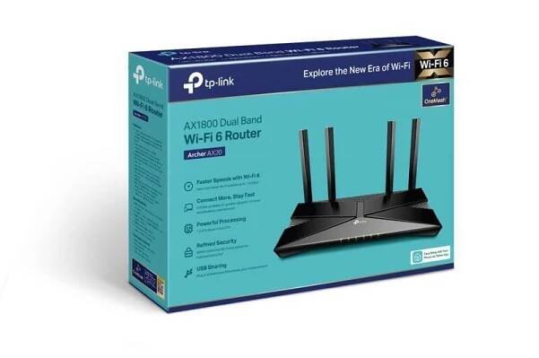 AX1800 Dvoupásmový Wi-Fi 6 router 5