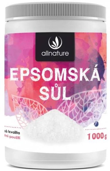 Allnature Epsomská sůl 1000g