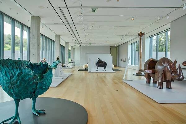 Installation view, 'Nature Transformed', Clark Art Institute COURTESY: © 2021 Artists Rights Society (ARS), New York / ADAGP, Paris / PHOTOGRAPH: Clark Art Institute\T Clark
