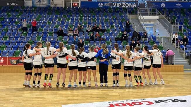 2. liga mladších dorostenek: DHK Baník Most B – HK Slavia VŠ Plzeň B 23:26