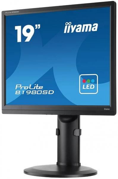 19" LCD monitor iiYAMA B1980SD-B černý (black) | kak.cz