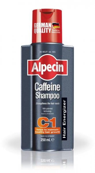 Alpecin Caffeine Shampoo C1 helps maintain healthy hair growth