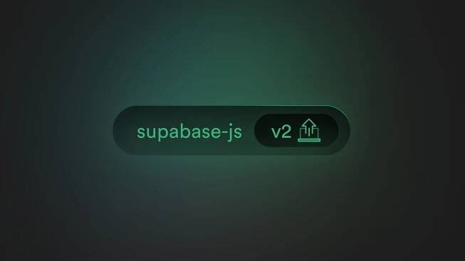 supabase-js v2 Released