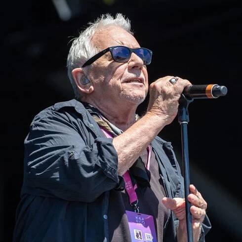 Zpěvák Eric Burdon při vystoupení v roce 2019 | foto: Fotobanka Profimedia