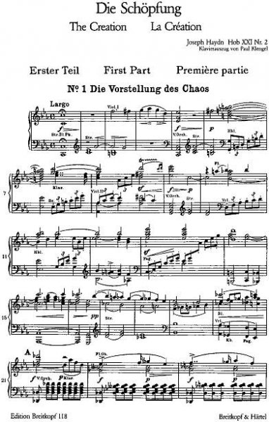Die Schöpfung, Hob.XXI:2 (Haydn, Joseph) – IMSLP