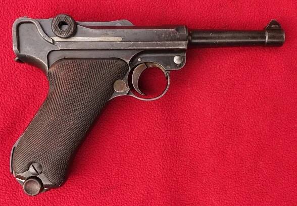 Pistole DWM P08 - s přejímkou 1920 - Sběratelské zbraně