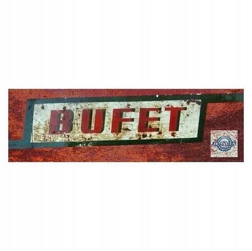 Cedule Bufet retro