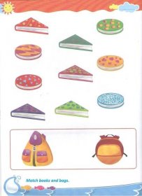 Shape match worksheet for preschool and kindergarten
