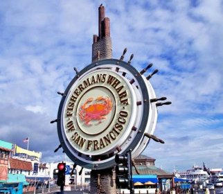 The Fisherman’s Wharf sign in San Francisco