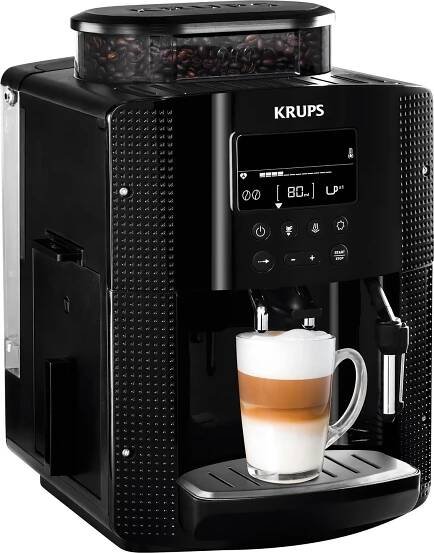 Kávovar Krups Espresseria Auto Pisa EA815070, černý
