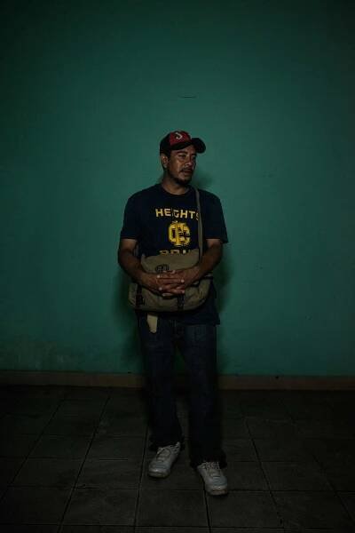 Carlos Gomez, 34, from Guatemala.
