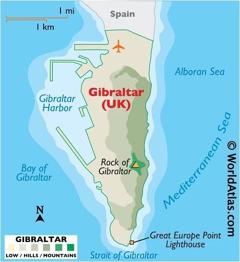 Gibraltar Maps & Facts