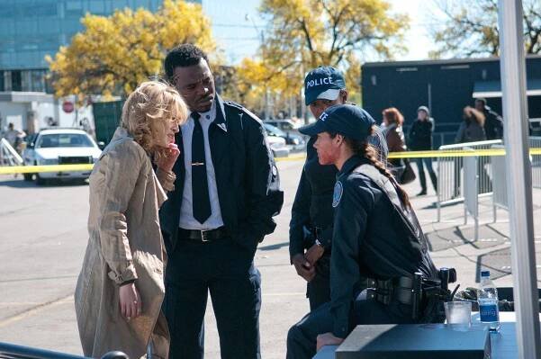 Rookie Blue - Falešný cíl - Z filmu - Camille Sullivan, Lyriq Bent, Missy Peregrym