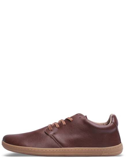 Vasky Terry Vegan Brown - kožené barefoot hnědé