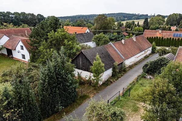 Prodej pozemky pro bydlení, 601 m2 - Mašovice, obec Dolní Hořice, okres Tábor