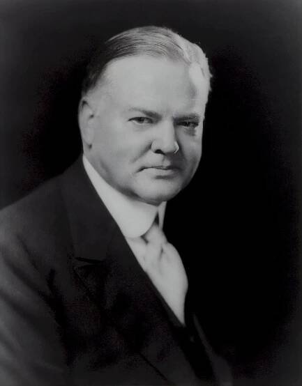 Herbert Hoover: *10.8.1874 – †20.10.1964, americký podnikatel a politik, 31. prezident USA