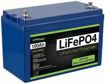 VLASTNÍ baterie ExpertPower LiFePO4