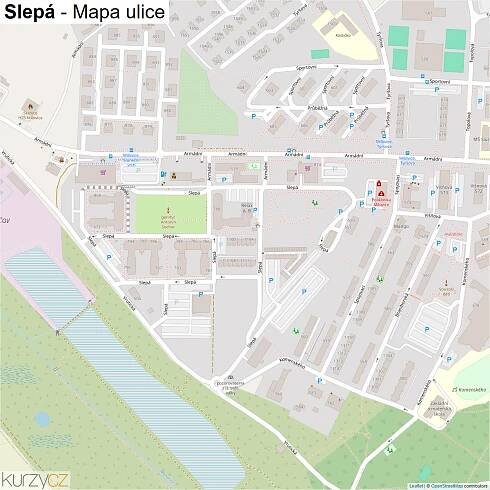 Slepá - mapy | Kurzy.cz