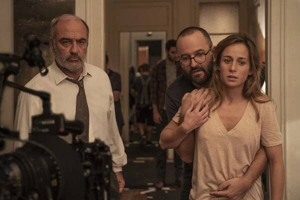 Francesc Orella, Fernando González Molina, Marta Etura - Dědictví kostí - Z natáčení