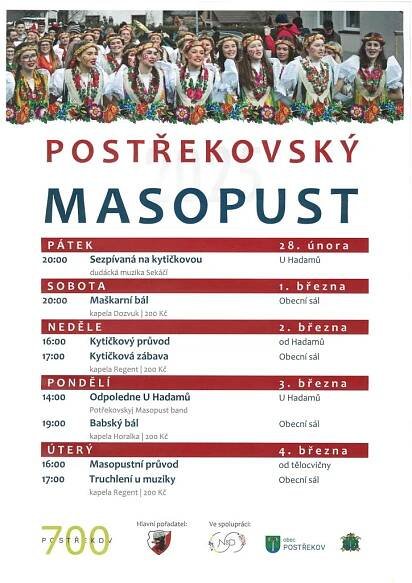 POSTŘEKOVSKÝ MASOPUST