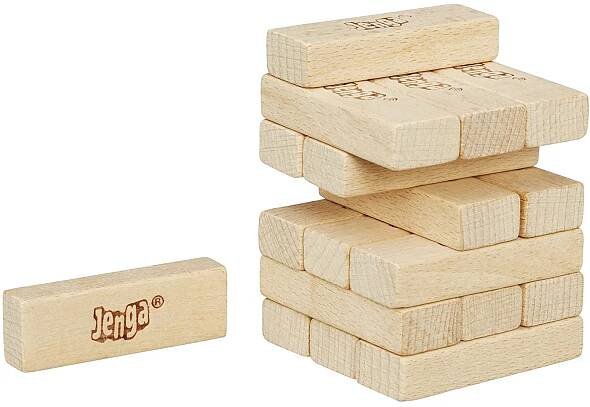 thumbnail image 2 of Jenga Mini Game, for Kids Ages 6 and up, for 1 or More Players, Mini Version, 2 of 4