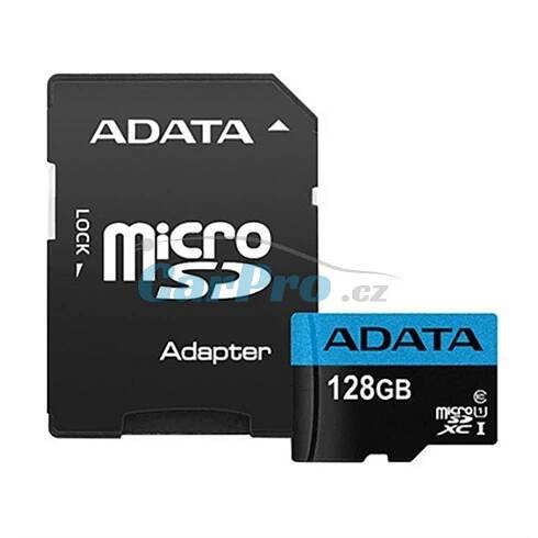 SD CARD 128GB Adata Mikro SD s adaptérem