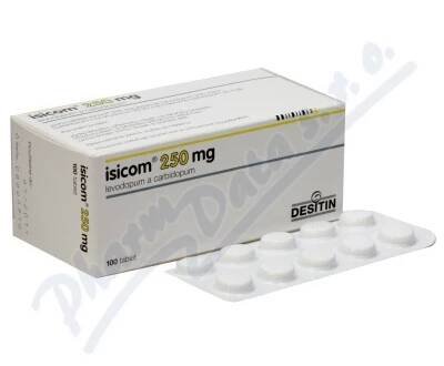 Isicom 250mg/25mg tbl.nob.100