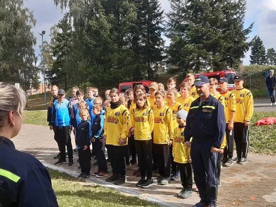 Mladí hasiči – Středisko volného času Vítkov, příspěvková organizace.