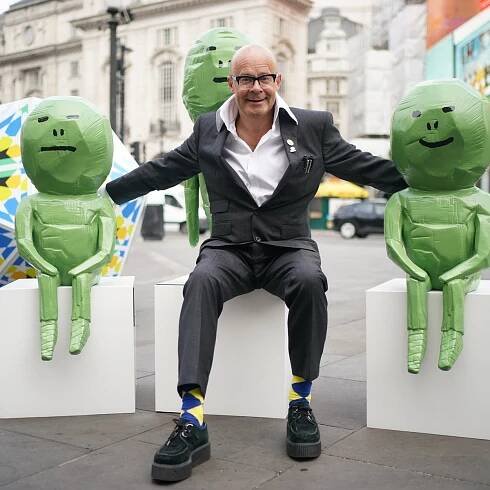 Harry Hill joins artists to have interactive works displayed across London