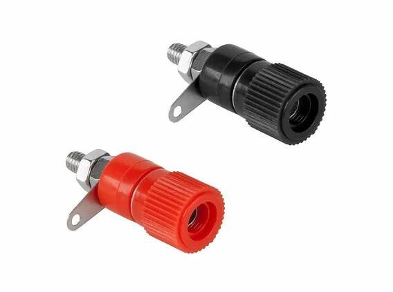 Konektor banánik zásuvka panelová 12mm
