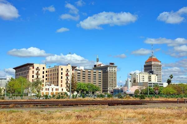 fresno, kalifornie - fresno - stock snímky, obrázky a fotky