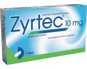 Zyrtec 10mg—7 tablet