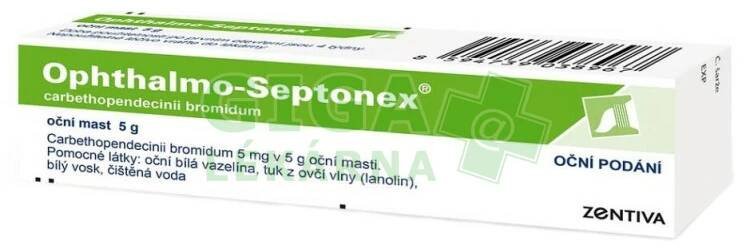 Ophthalmo-Septonex oční mast 5g - GigaLékárna.cz