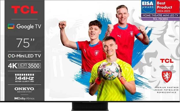 75" TCL 75C855