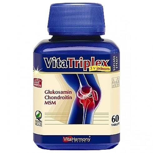 VitaHarmony VitaTriplex MSM 60 tablet (Glukosamin, Chondroitin, MSM) SLEVA zkrácená trvanlivost: 14/06/2025