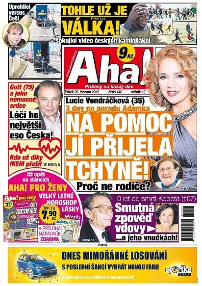Časopis AHA! - 26.6.2015