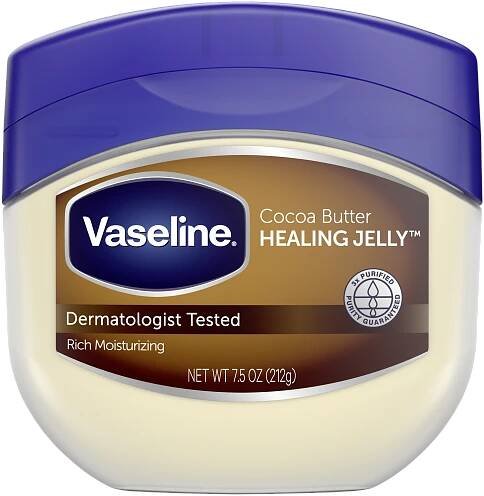 Vaseline® ocoa Butter  Jelly Jar front of pack