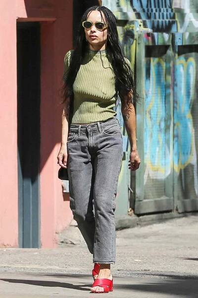 EXCLUSIVE: Zoe Kravitz Steps out For a Stroll In New York City