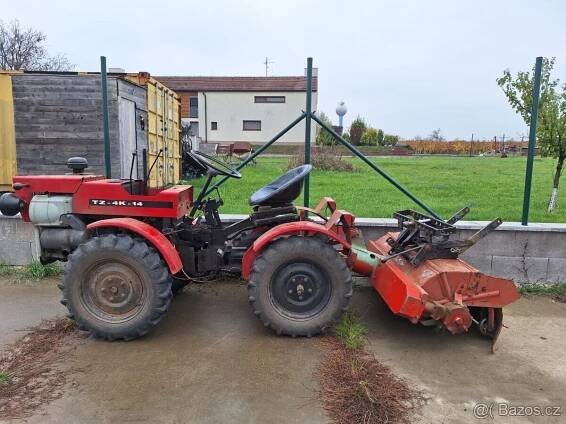 Malotraktor TZ-4K-14 + Příslušenství