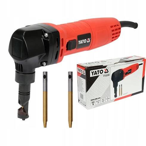 YATO ELEKTRICKÉ NŮŽKY NA STŘÍHÁNÍ PLECHU KAROSERIE NIBBLER 600W 1,8mm YT-82395